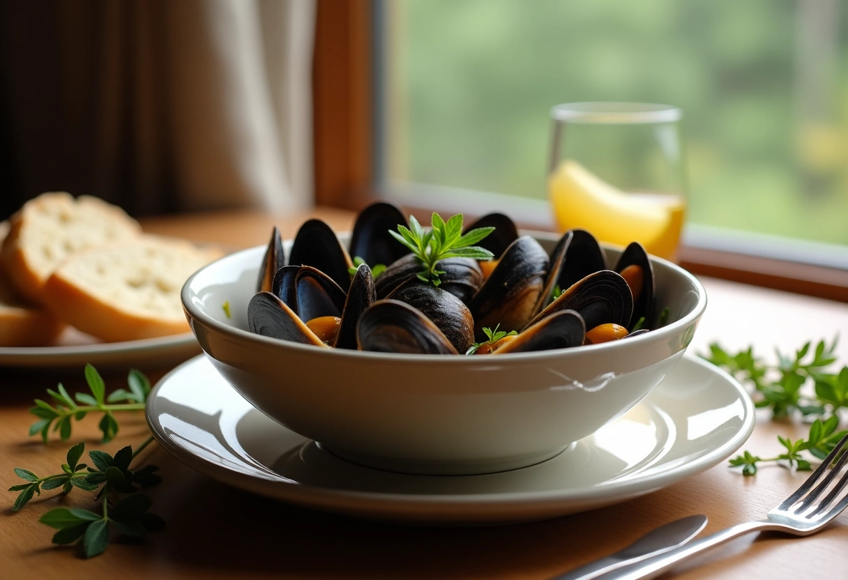 moules alimentation